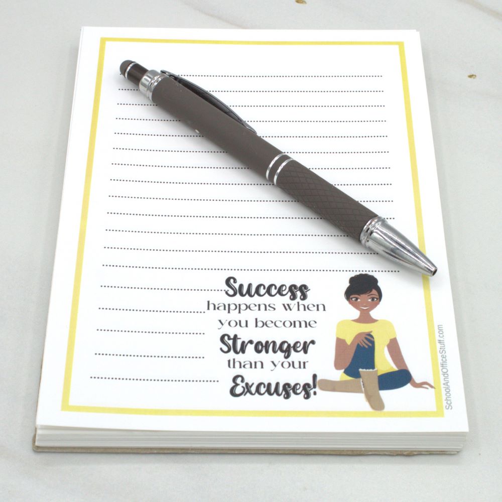 Motivational Woman Notepad