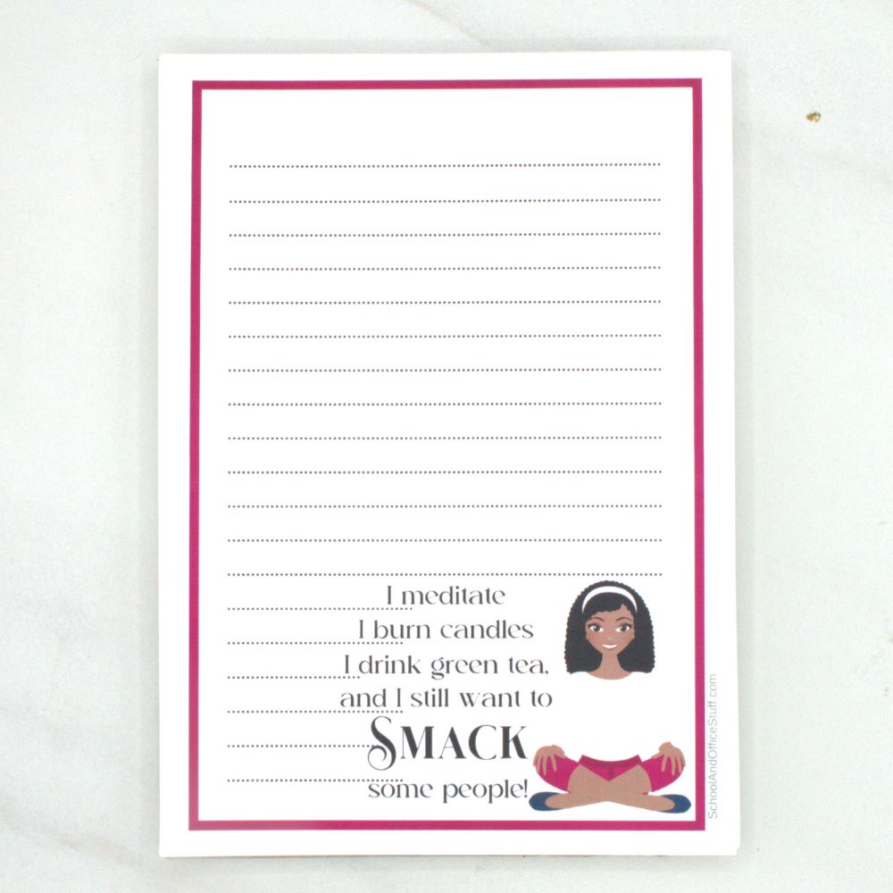 Mediating Woman Notepad