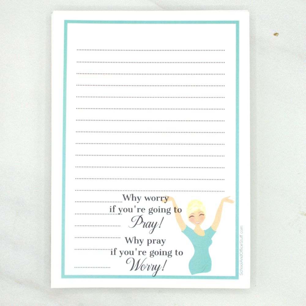 Praying Woman Notepad