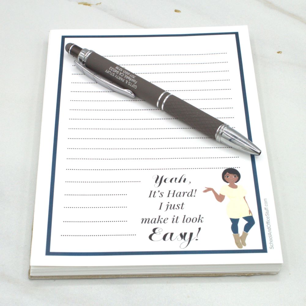 Girl Boss Woman Notepad