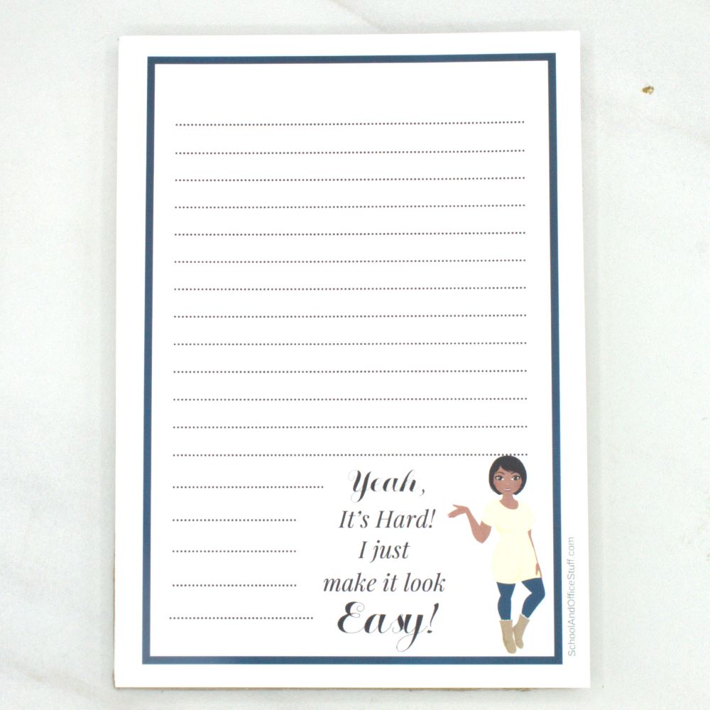 Girl Boss Woman Notepad