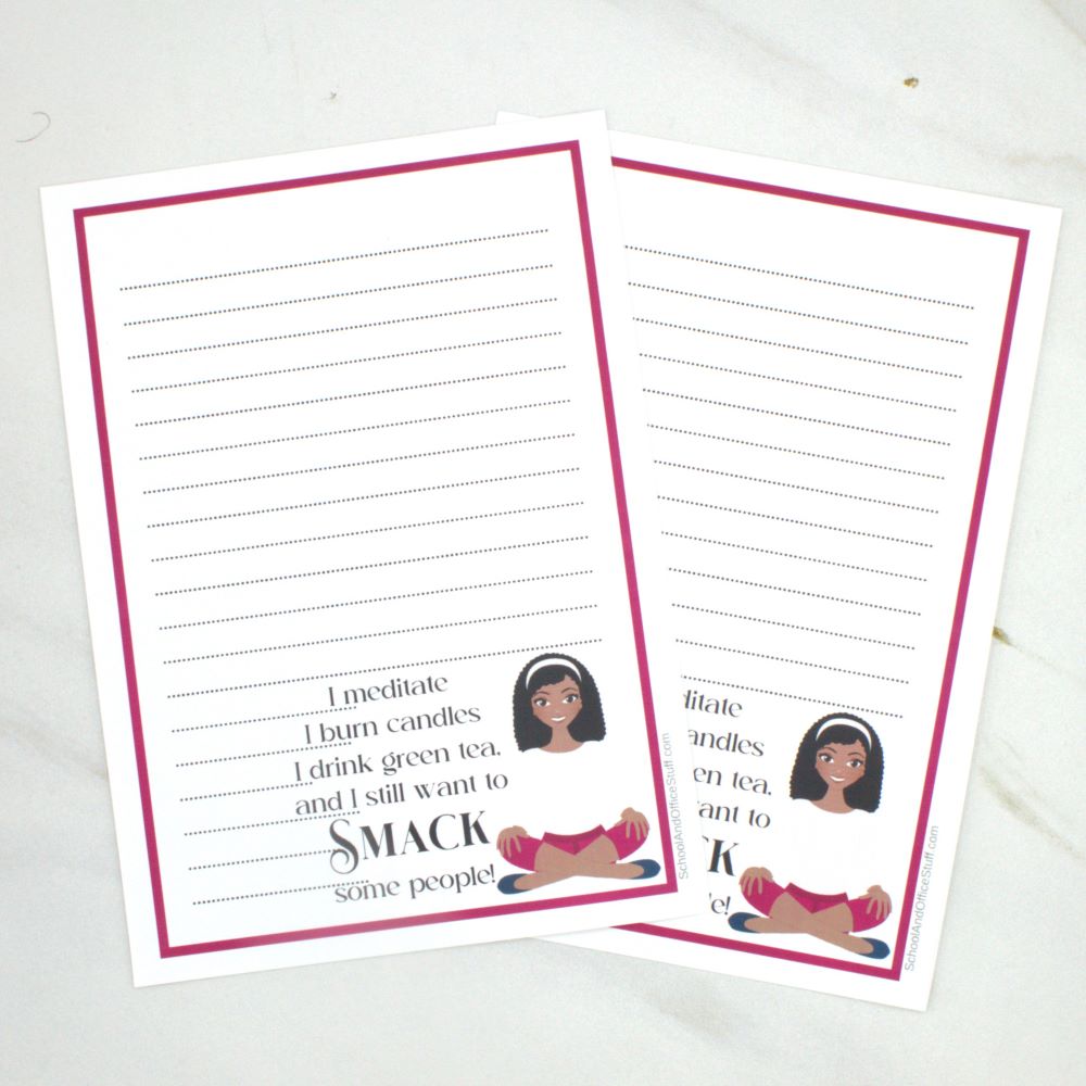 Mediating Woman Notepad