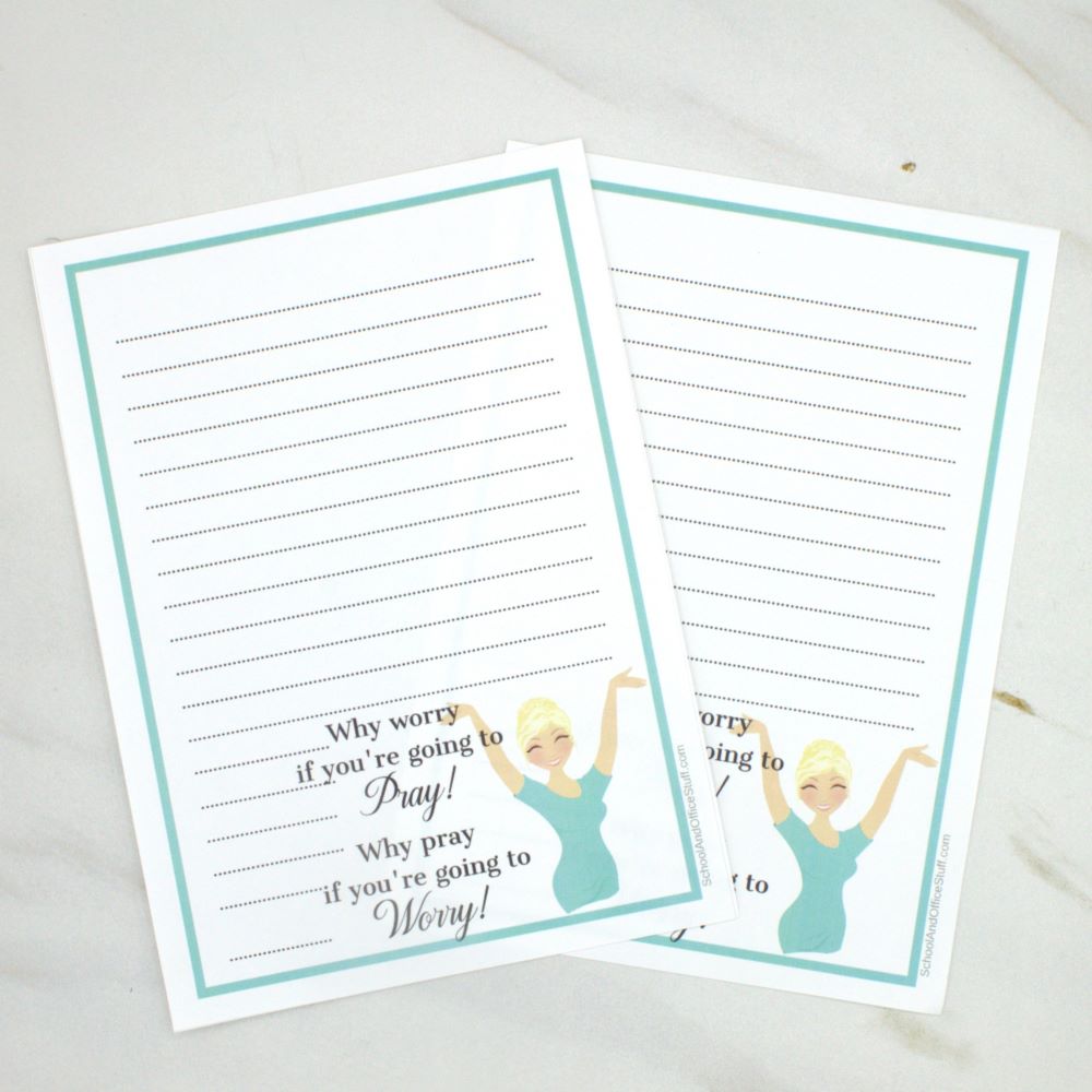 Praying Woman Notepad