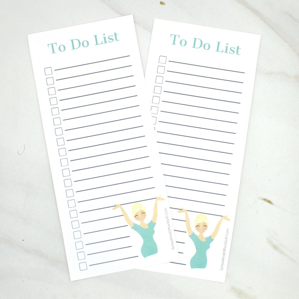 Praying Woman List Pad