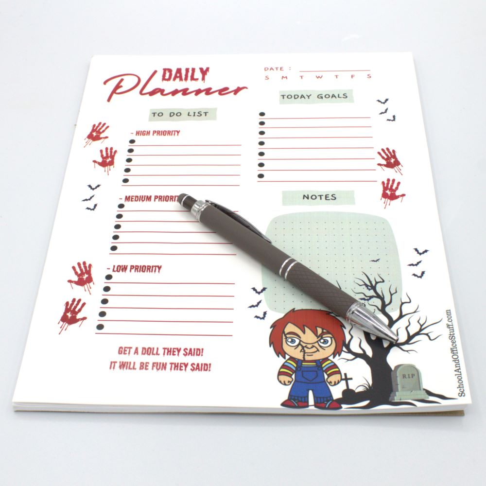 Chucky Planner Pad