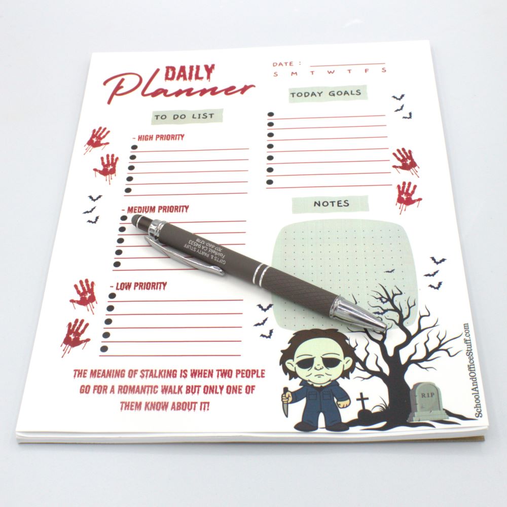 Michael Myers Planner Pad