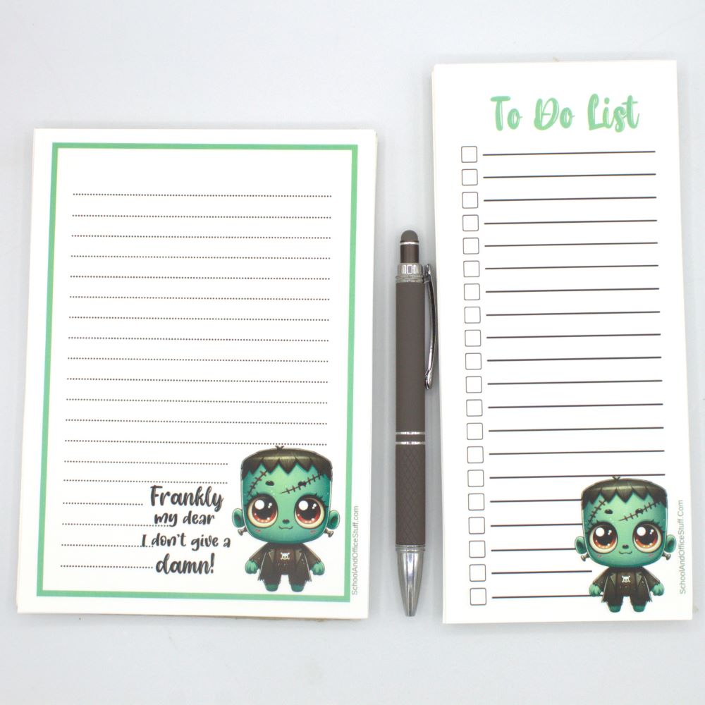 Frankenstein Notepad Set