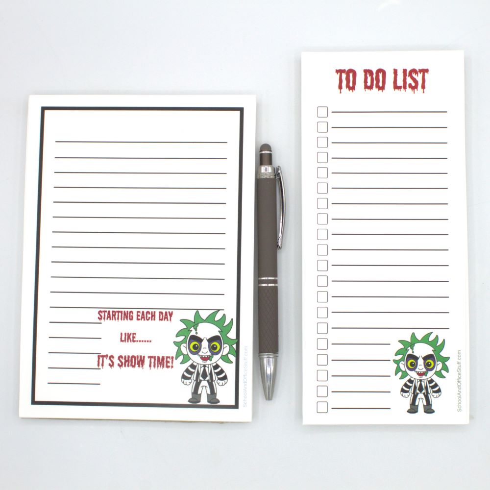 Beetle Juice Notepad Set