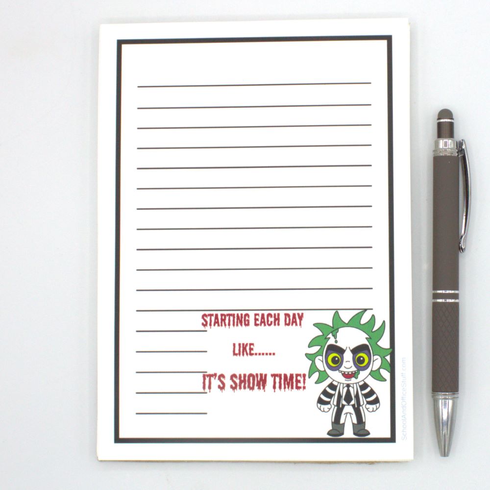 Beetle Juice Notepad