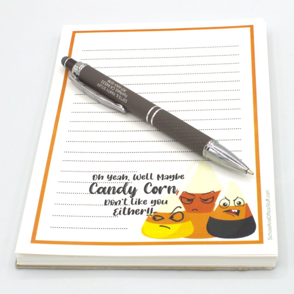 Candy Corn Notepad