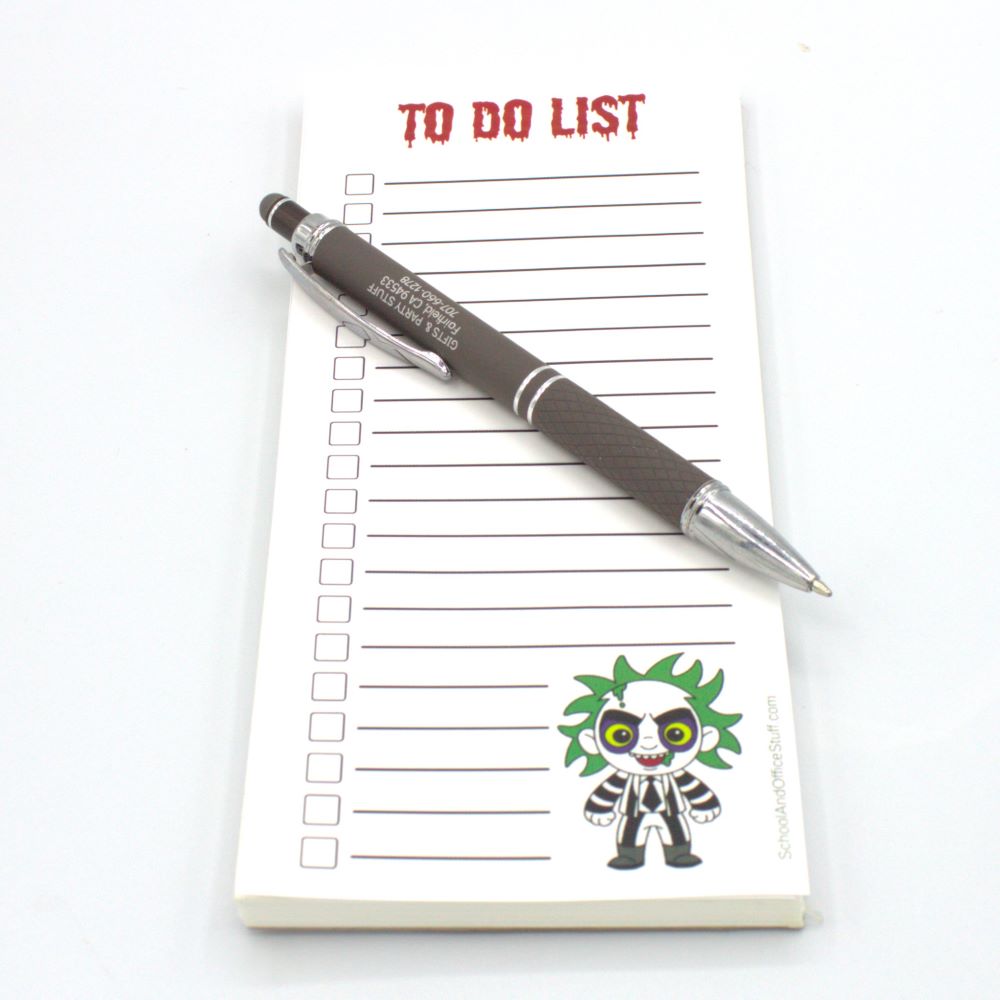 Beetle Juice List Pad