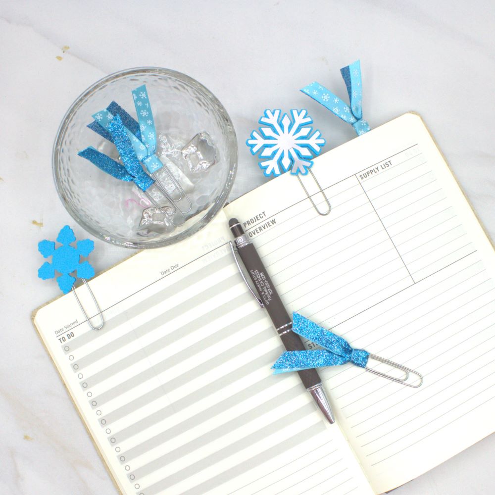 Snowflake Paper Clips