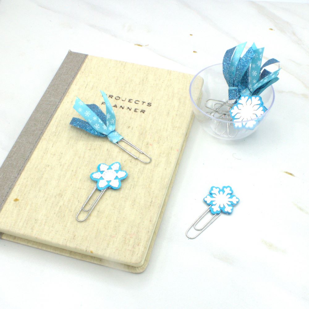 Snowflake Paper Clips