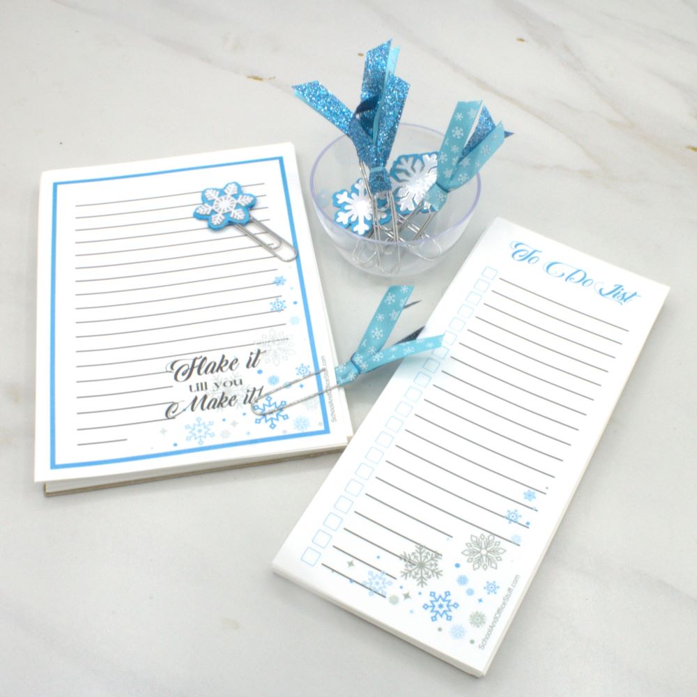 Snowflake Paper Clips