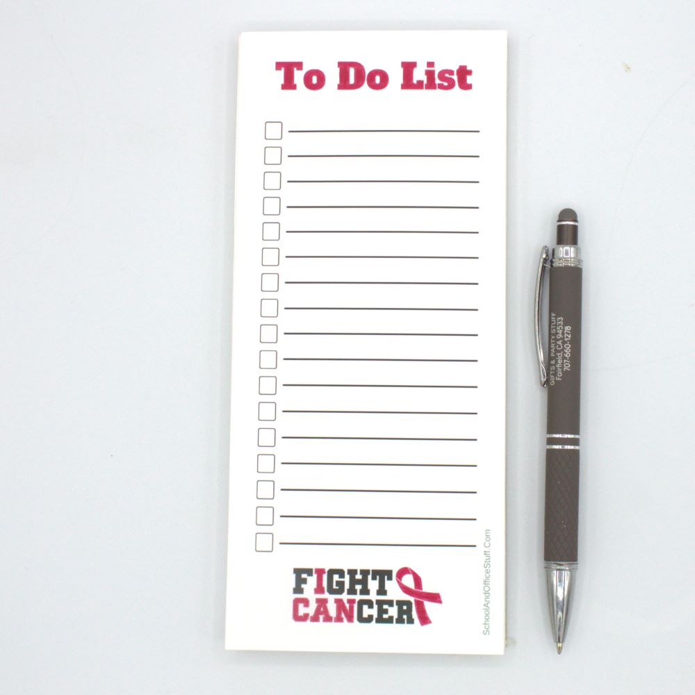 Fight Breast Cancer List Pad