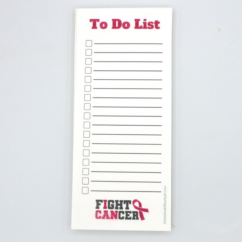 Fight Breast Cancer List Pad