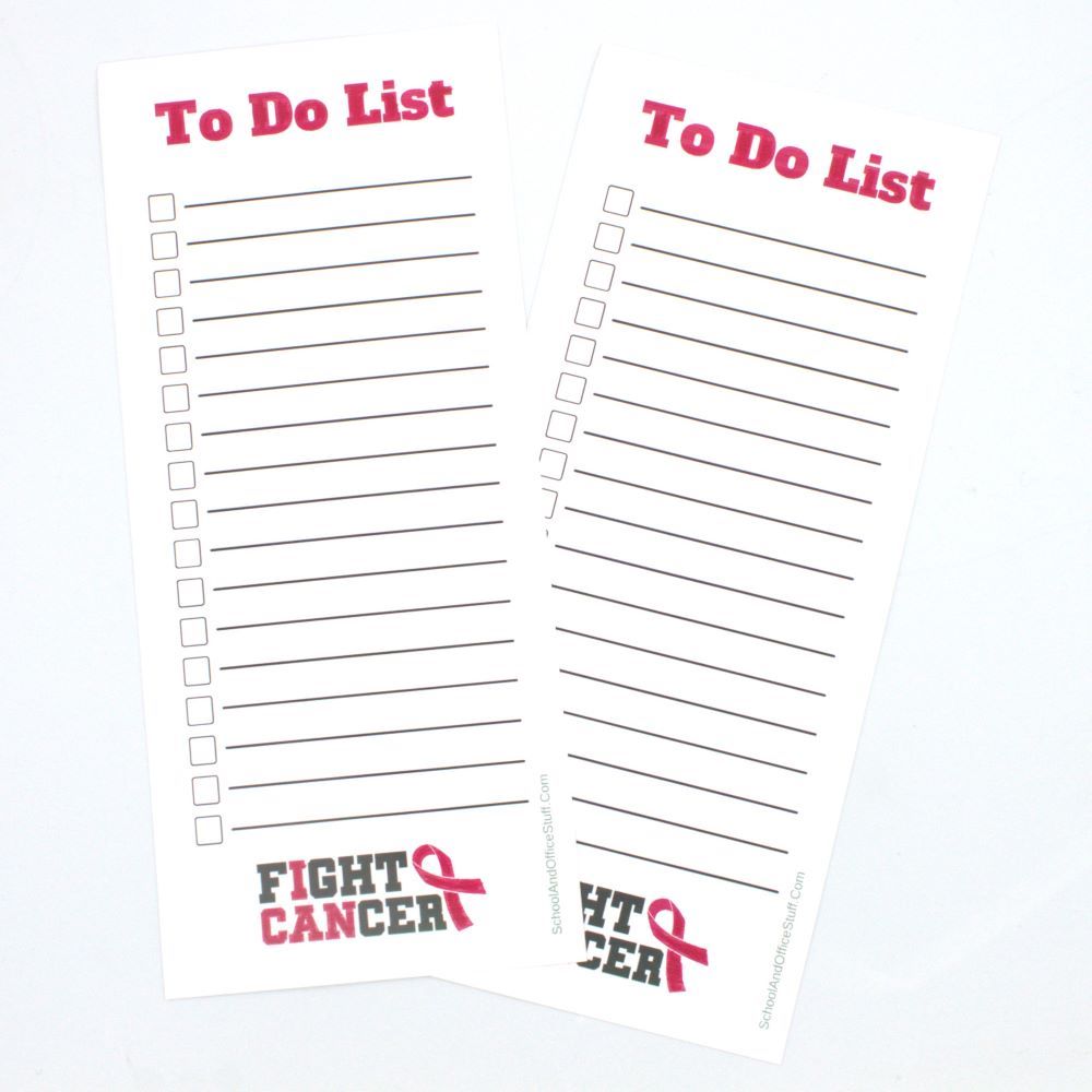 Fight Breast Cancer List Pad