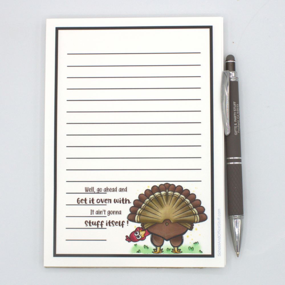 Funny Turkey Notepad