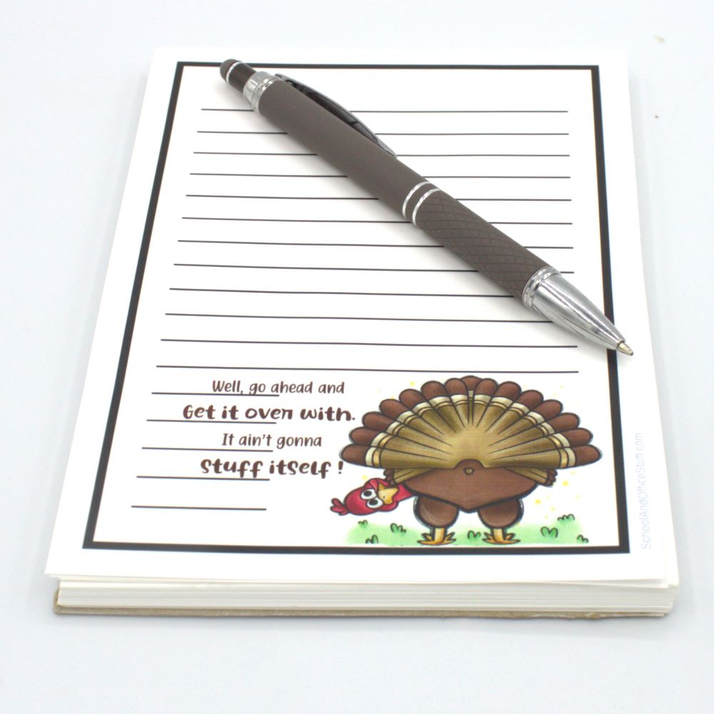 Funny Turkey Notepad