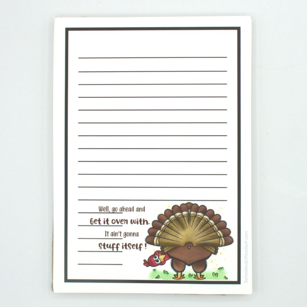 Funny Turkey Notepad