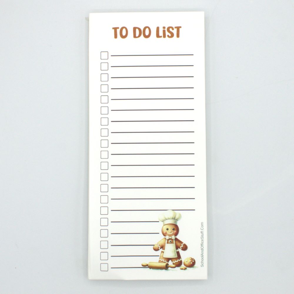 The Muffin Man List Pad