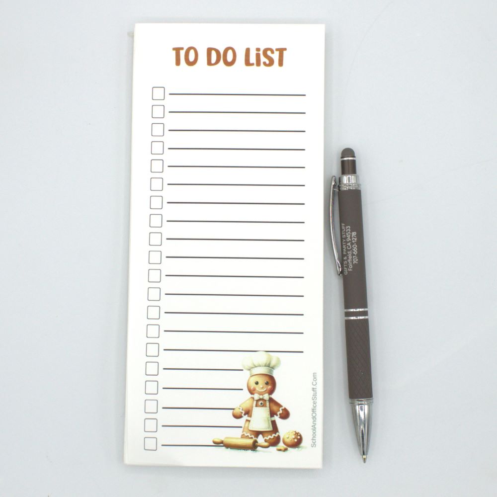 The Muffin Man List Pad