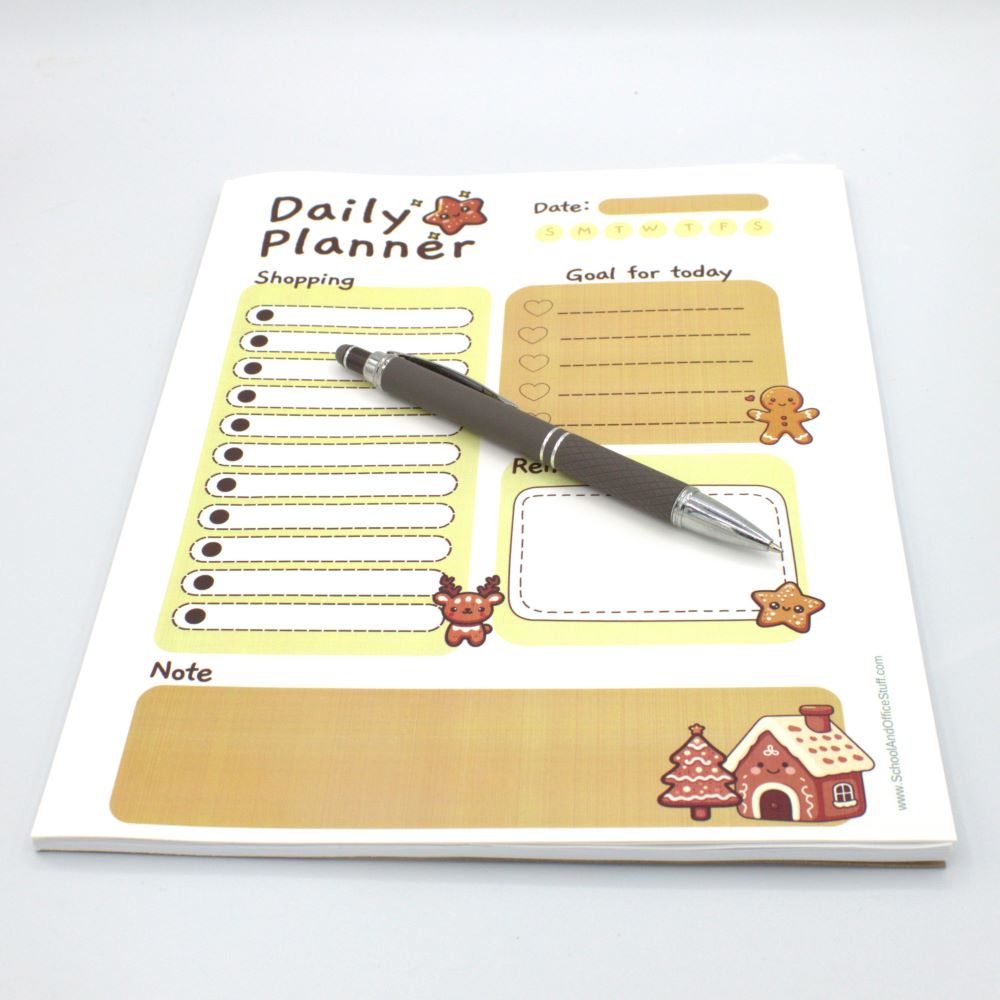 Gingerbread Planner Pad