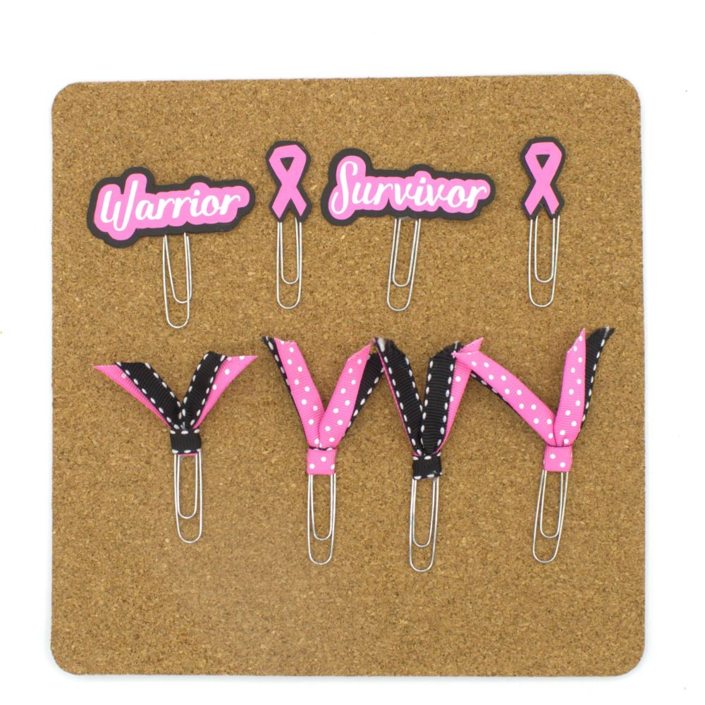 Breast Cancer Paper Clip