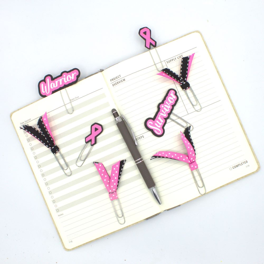 Breast Cancer Paper Clip