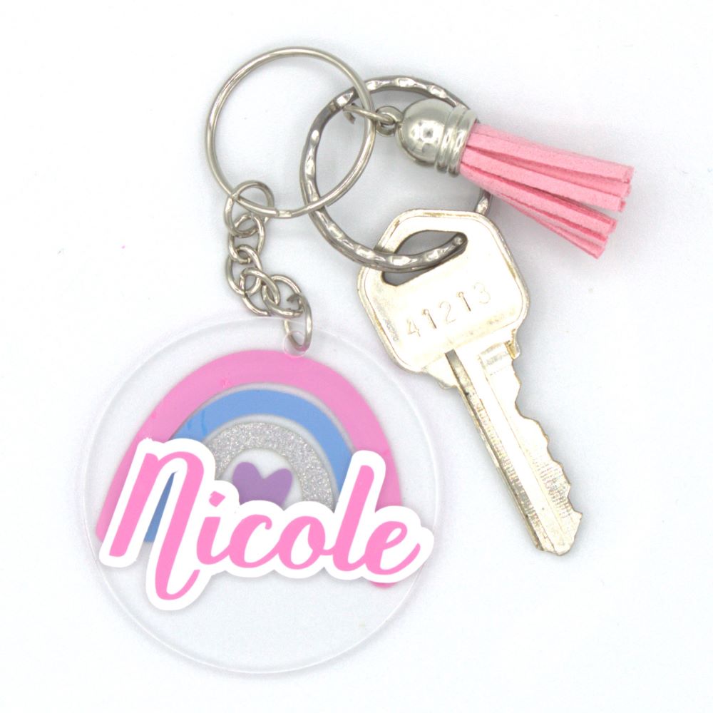 Rainbow Keychain
