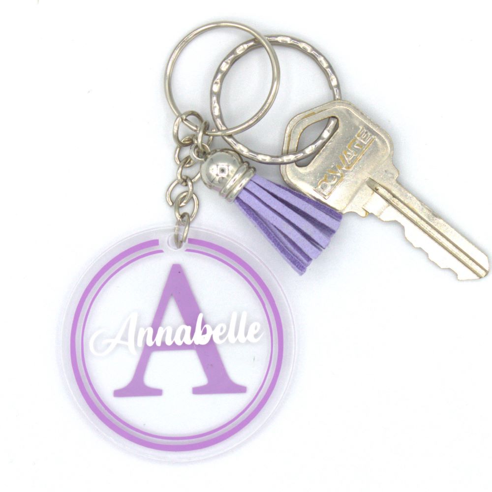 Monogram Keychain