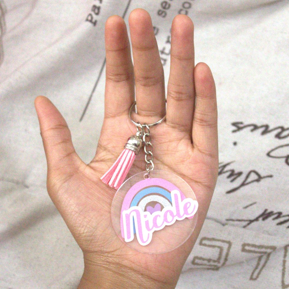 Rainbow Keychain